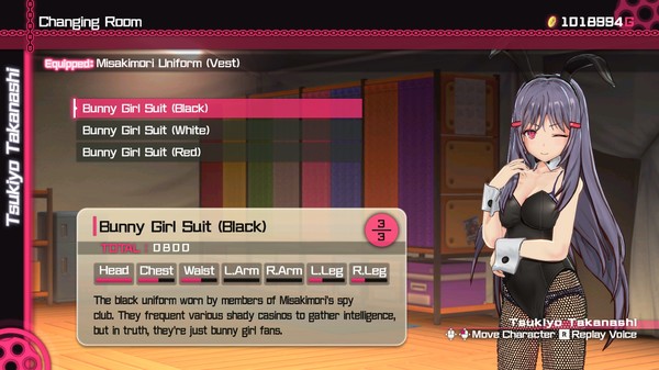 Bullet Girls Phantasia - Costume Set: Bunny Girl Suits