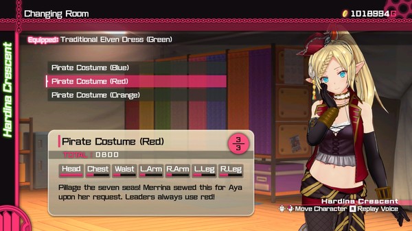 Bullet Girls Phantasia - Costume Set: Pirate Costumes