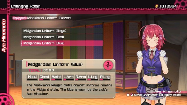 Bullet Girls Phantasia - Costume Set: Midgardian Uniforms