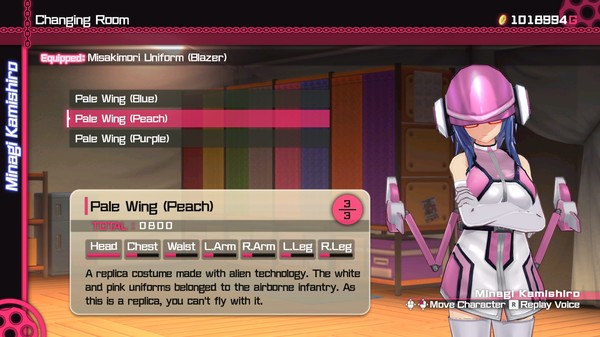 Bullet Girls Phantasia - Costume Set: Pale Wings