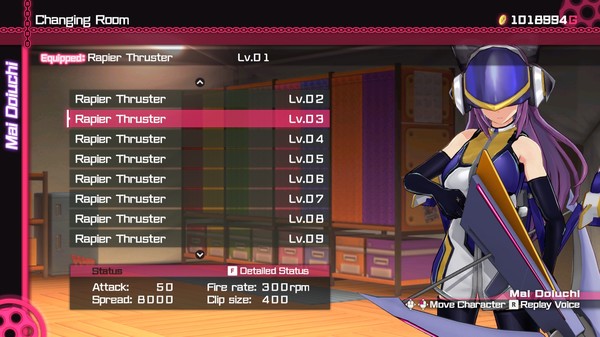 Bullet Girls Phantasia - Costume Set: Pale Wings