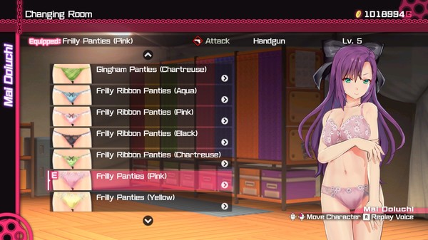 Bullet Girls Phantasia - Underwear Set: Frilly
