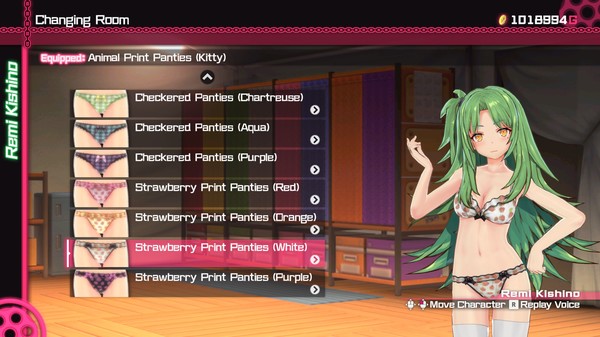 Bullet Girls Phantasia - Underwear Set: Strawberry Print