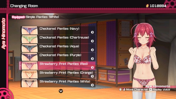 Bullet Girls Phantasia - Underwear Set: Strawberry Print