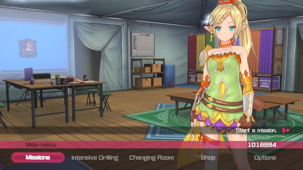 Bullet Girls Phantasia - Support Character: Hardina Crescent