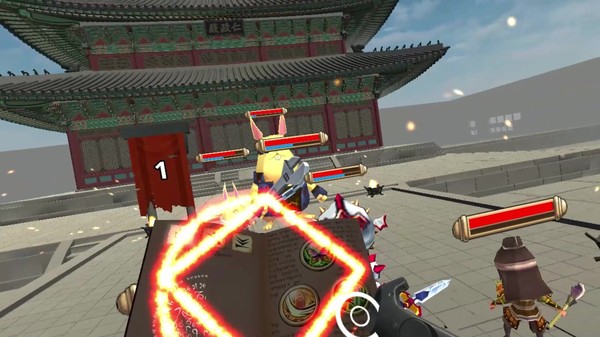 Screenshot z Summoner VR