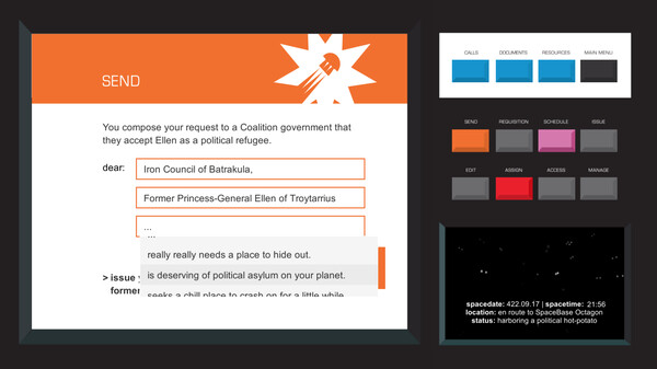 Screenshot z HRO: Adventures of a Humanoid Resources Officer