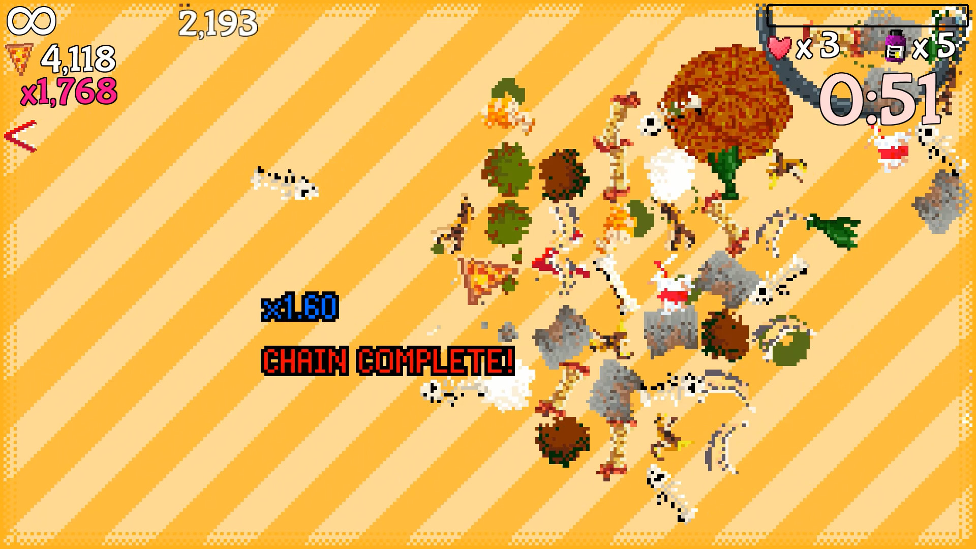 #5. Pizza Time Explosion (Steam) 由: Electric Prune Juice