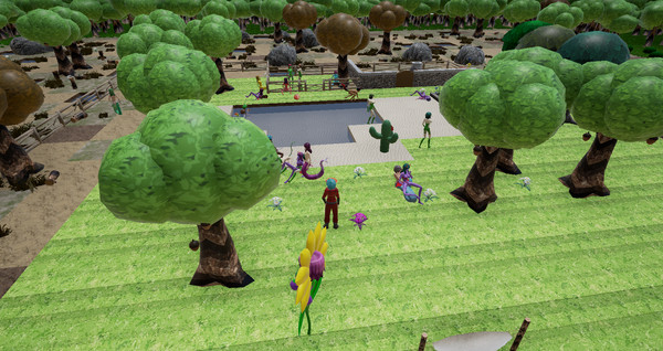 Screenshot z Monster Girl Garden