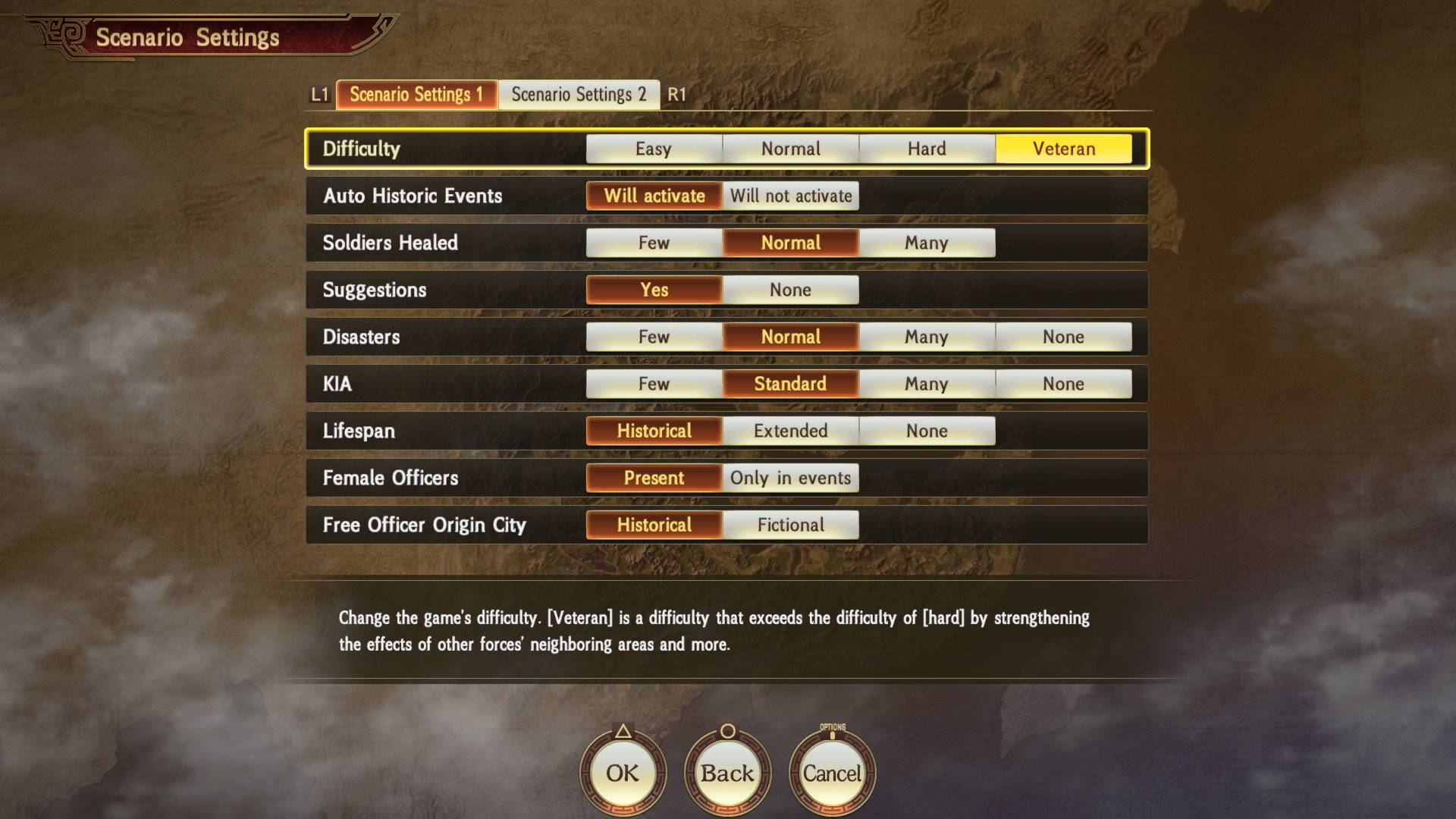 RTK14: Difficulty [Veteran] & Scenario Settings Set Featured Screenshot #1