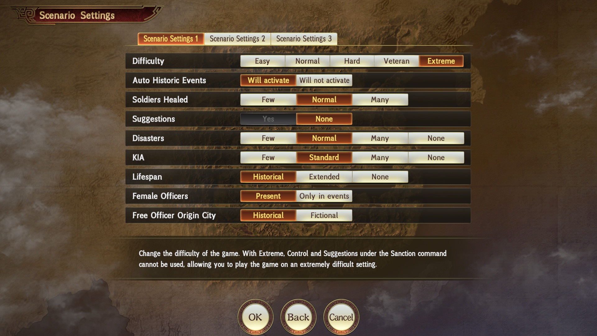 RTK14: [Extreme] Difficulty & Scenario Settings Set Featured Screenshot #1