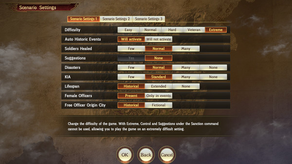 RTK14: [Extreme] Difficulty & Scenario Settings Set