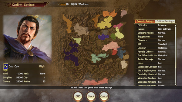 RTK14: [Extreme] Difficulty & Scenario Settings Set