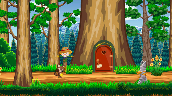 Screenshot z Raccoon: The Orc Invasion