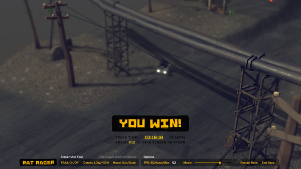 Screenshot z Rat Racer