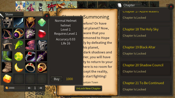 Screenshot z Broken of Darkness