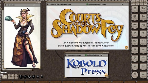 Fantasy Grounds - Courts of the Shadow Fey (5E)