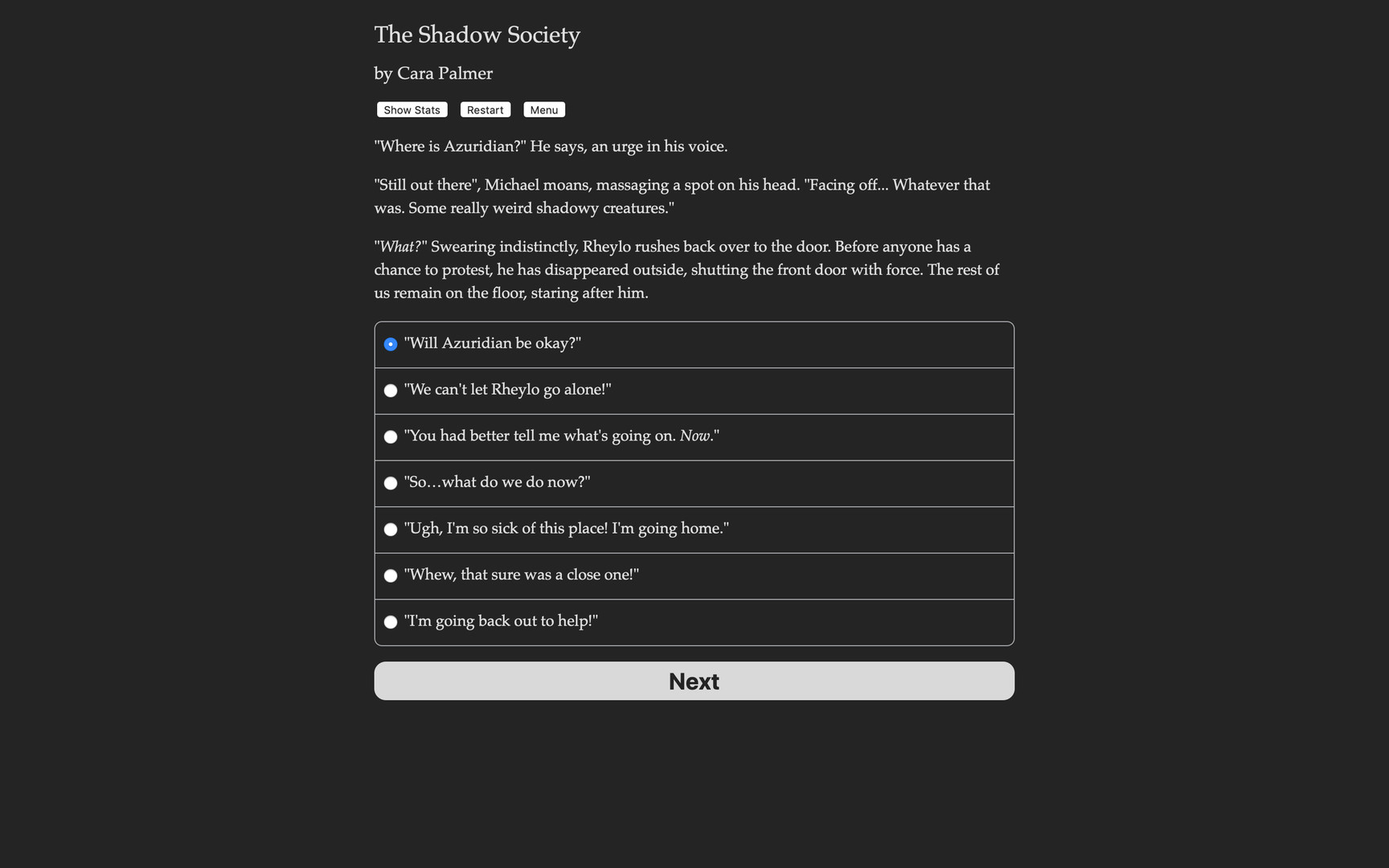 The Shadow Society Featured Screenshot #1