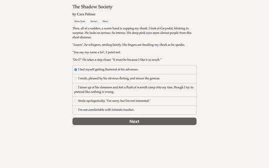 Screenshot z The Shadow Society
