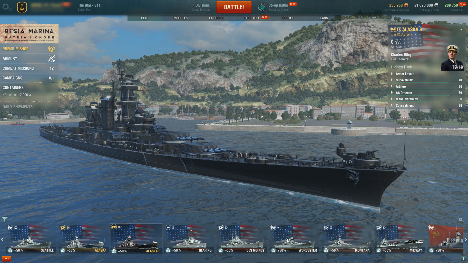 World of Warships — Black Alaska Pack Featured Screenshot #1