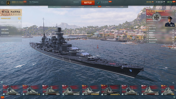 World of Warships — Black Scharnhorst 2019
