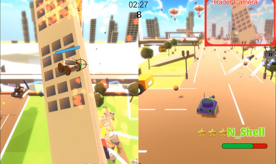 Screenshot z Fly Fly Tank