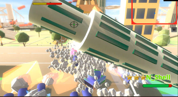 Screenshot z Fly Fly Tank