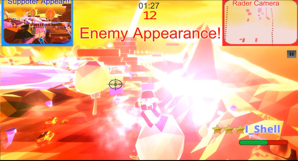 Screenshot z Fly Fly Tank