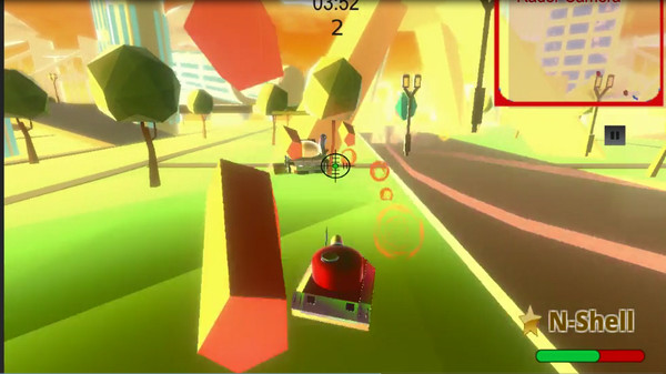 Screenshot z Fly Fly Tank