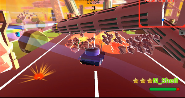 Screenshot z Fly Fly Tank