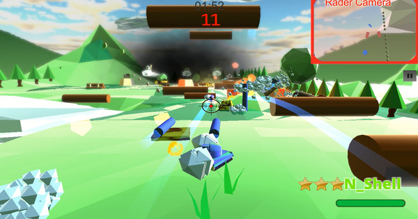 Screenshot z Fly Fly Tank