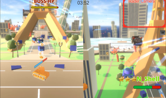 Screenshot z Fly Fly Tank