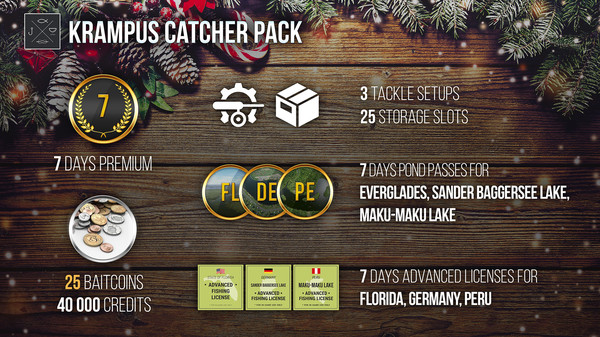 KHAiHOM.com - Fishing Planet: Krampus Catcher Pack