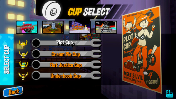 Screenshot z Shady Lewd Kart Screenshot z Shady Lewd Kart