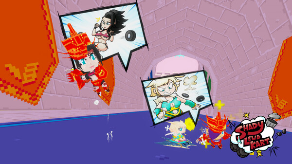 Screenshot z Shady Lewd Kart Screenshot z Shady Lewd Kart