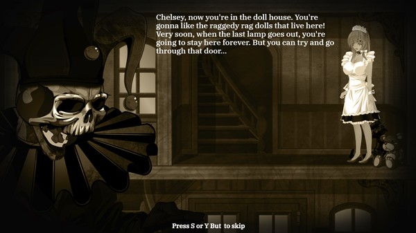 Witch Halloween Dollhouse.