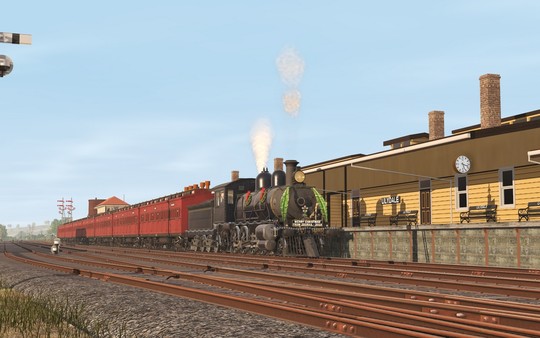 Trainz 2019 DLC - ZecRail V499 Blue & Gold and Christmas 2019