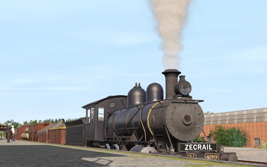 Trainz 2019 DLC - ZecRail V499 Blue & Gold and Christmas 2019