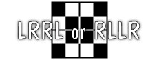LRRL or RLLR