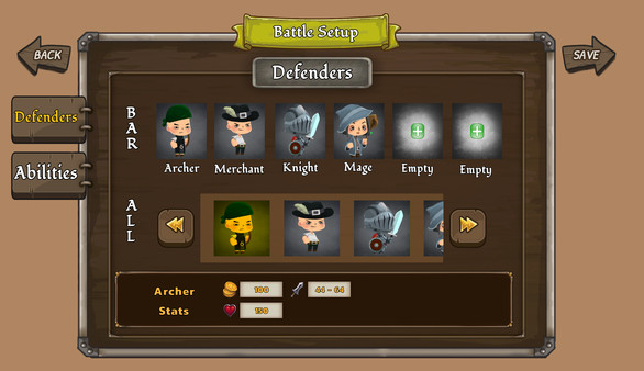 Screenshot z Mystic Hammer