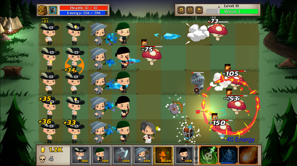 Screenshot z Mystic Hammer