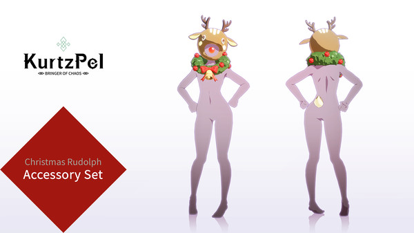 KurtzPel - Christmas Rudolph Accessory Set