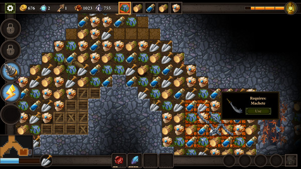 Screenshot z SpelunKing: The Mine Match