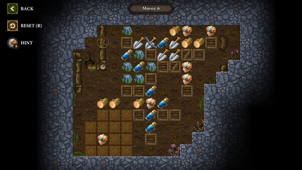 Screenshot z SpelunKing: The Mine Match