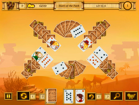 Egypt Solitaire. Match 2 Cards