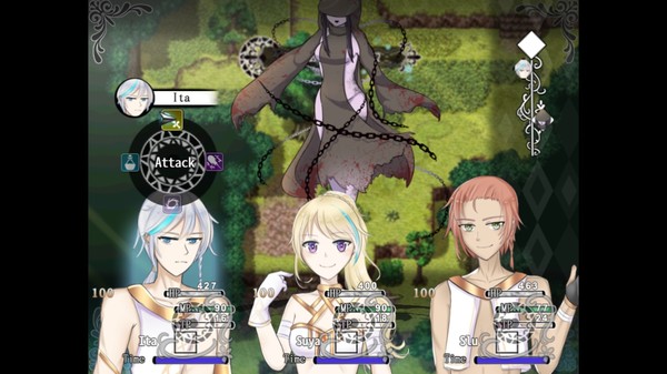 Screenshot z 失落之白 Eternal Liiivie EP1, 與世隔絕的白族