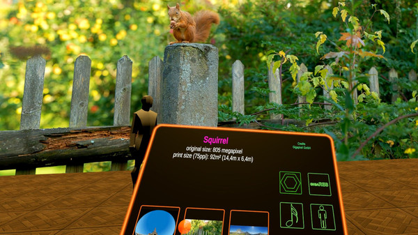 Screenshot z VR Gigapixel Gallery
