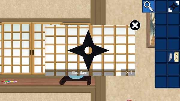 Screenshot z Escape the Ninja Room Screenshot z Escape the Ninja Room