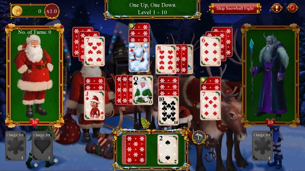Screenshot 3 of Santa's Christmas Solitaire 2
