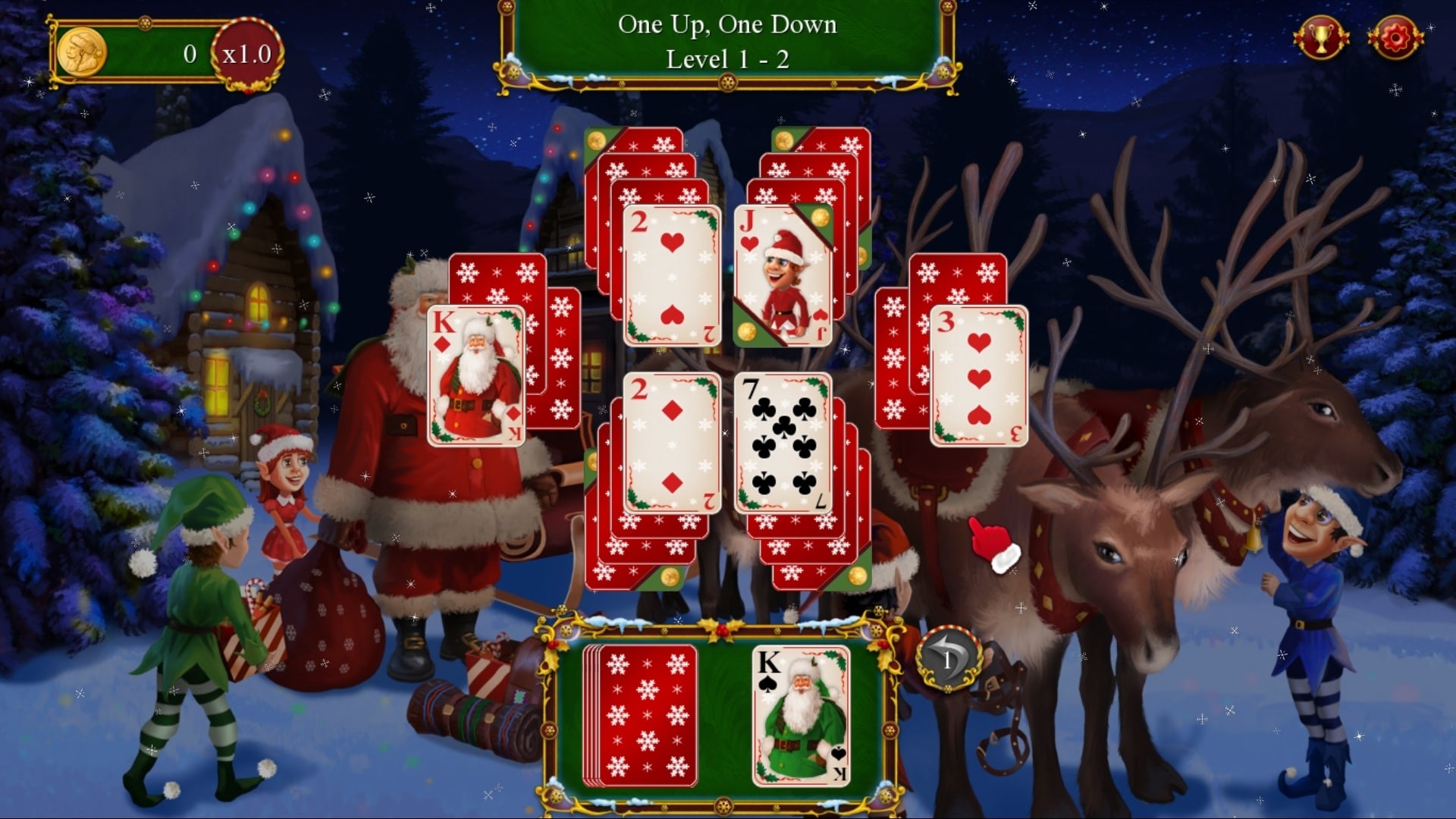 Santa's Christmas Solitaire 2 Featured Screenshot #1
